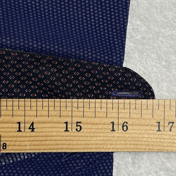 TED BAKER LONDON Button Down Shirt Men's 4 L Blue Cotton Stretch - Picture 8 of 17